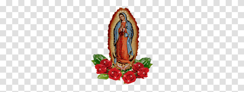 De Nuestra De Guadalupe De La Virgen Para El, Plant, Flower, Person Transparent Png