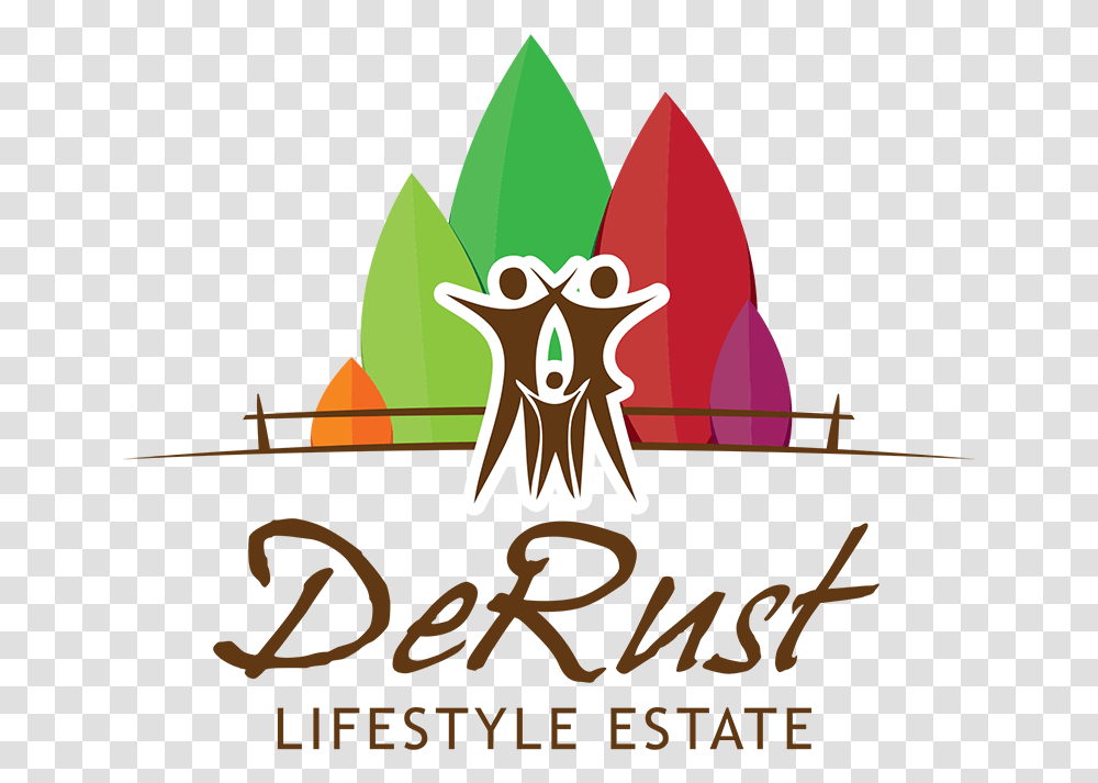 De Rust Lifestyle Estate Logo Language, Poster, Advertisement, Text, Plant Transparent Png