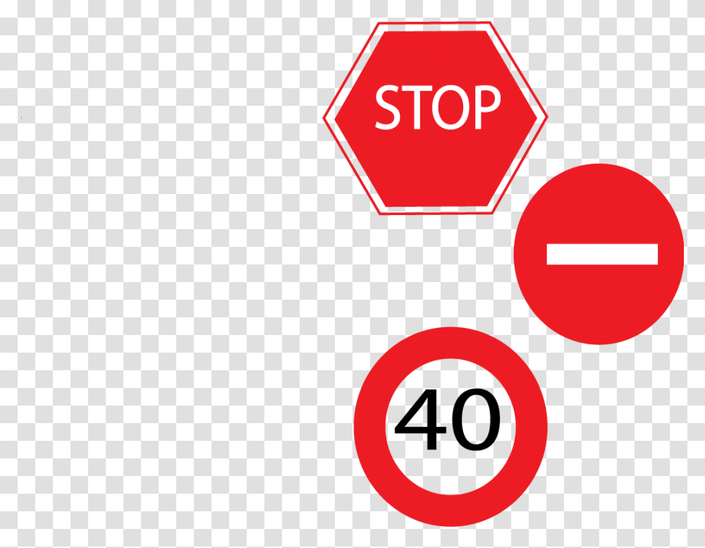 De Transito Stop Sign, Road Sign, Stopsign Transparent Png