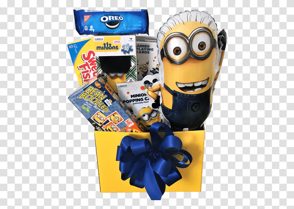 Deable Me Minion Gift Basket Minions, Toy, Mobile Phone, Electronics, Cell Phone Transparent Png