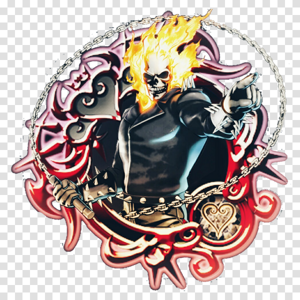 Deactivated Ghost Rider, Logo, Trademark, Emblem Transparent Png
