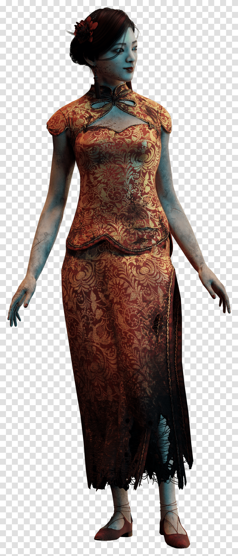 Dead By Daylight Feng Min Chinese Dress Transparent Png