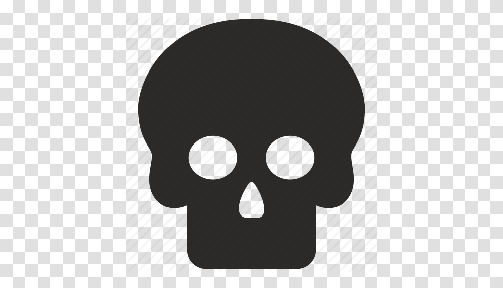Dead Death Head Skull Icon, Stencil, Alien Transparent Png