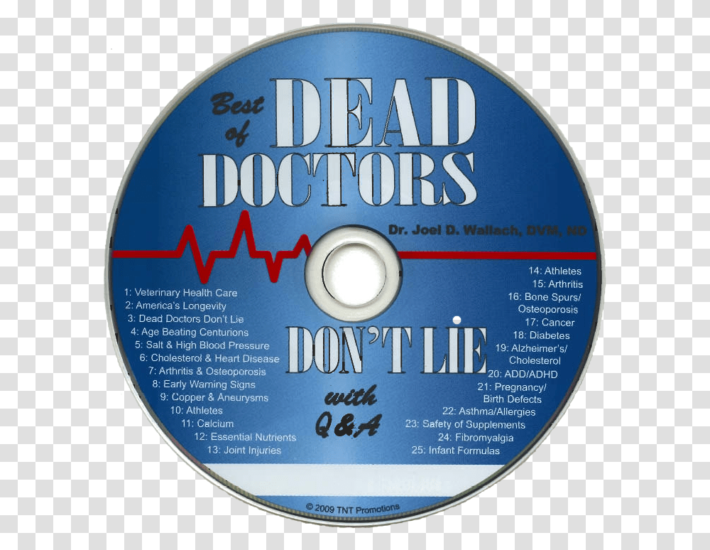Dead Doctors Donquott Lie Cd Dr Wallach Dead Doctors, Disk, Dvd Transparent Png