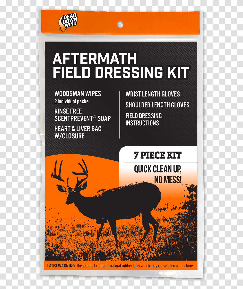 Dead Down Wind Aftermath Field Dressing Kit, Poster, Advertisement, Flyer, Paper Transparent Png