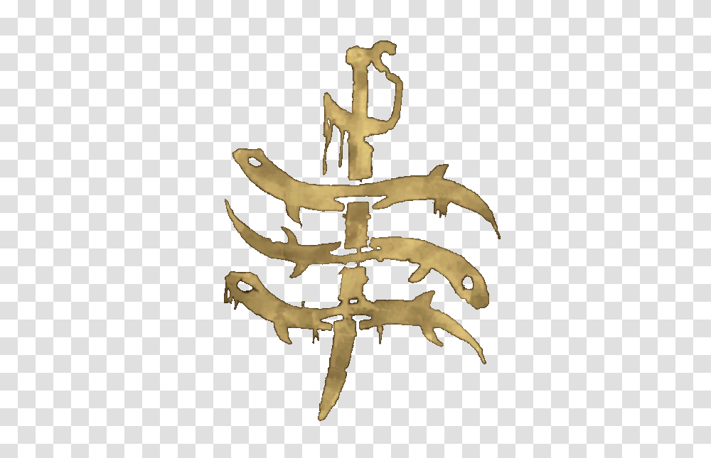 Dead Eels Gang Dishonored Dead Eels Gang, Text, Weapon, Weaponry, Symbol Transparent Png