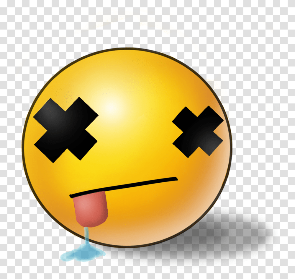 Dead Emoji, Pac Man, Balloon, Helmet Transparent Png