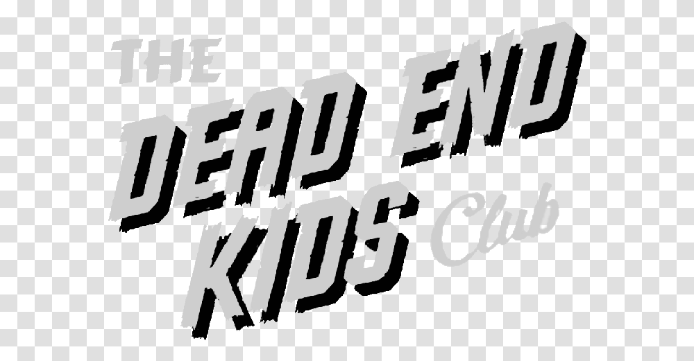 Dead End Kids Illustration, Alphabet, Poster, Advertisement Transparent Png
