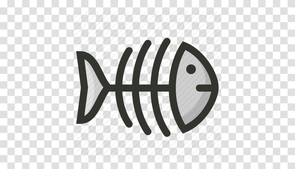 Dead Fish Fish Skeleton Fishbone Seafood Icon, Coil, Spiral, Steamer, Rotor Transparent Png