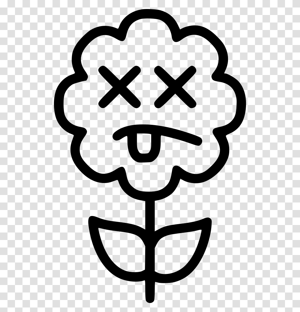 Dead Flower Icon Sheep, Stencil, Dynamite, Bomb Transparent Png