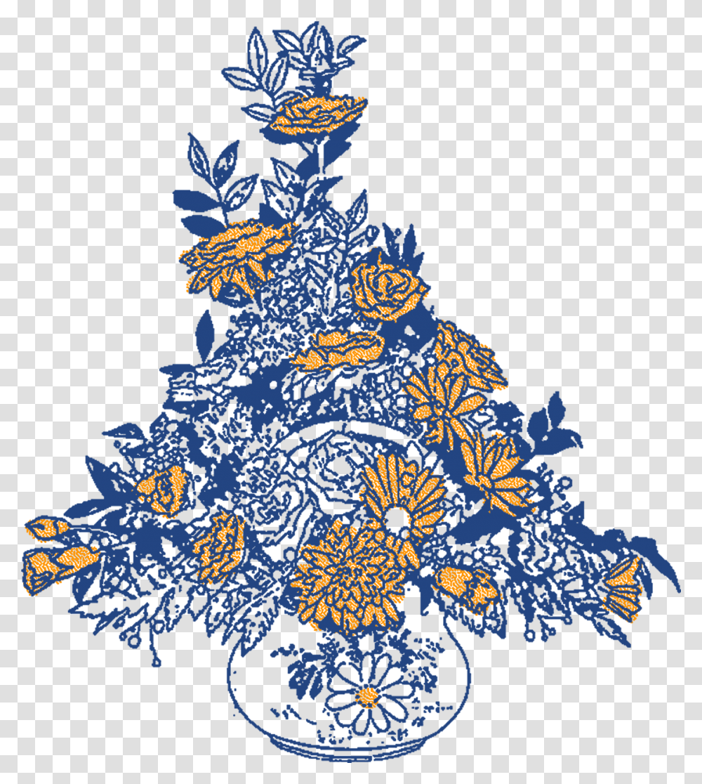 Dead Flowers Illustration, Graphics, Art, Ornament, Tree Transparent Png