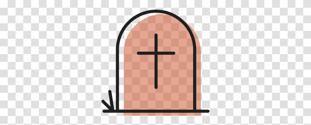 Dead Grave Halloween Scary Sweet Tomb Tombstone Icon Grave Icon, Cross, Symbol, Crucifix, Church Transparent Png