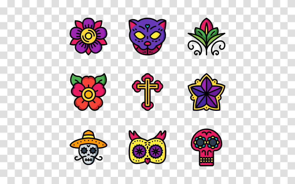 Dead Icons, Pattern, Poster, Advertisement Transparent Png