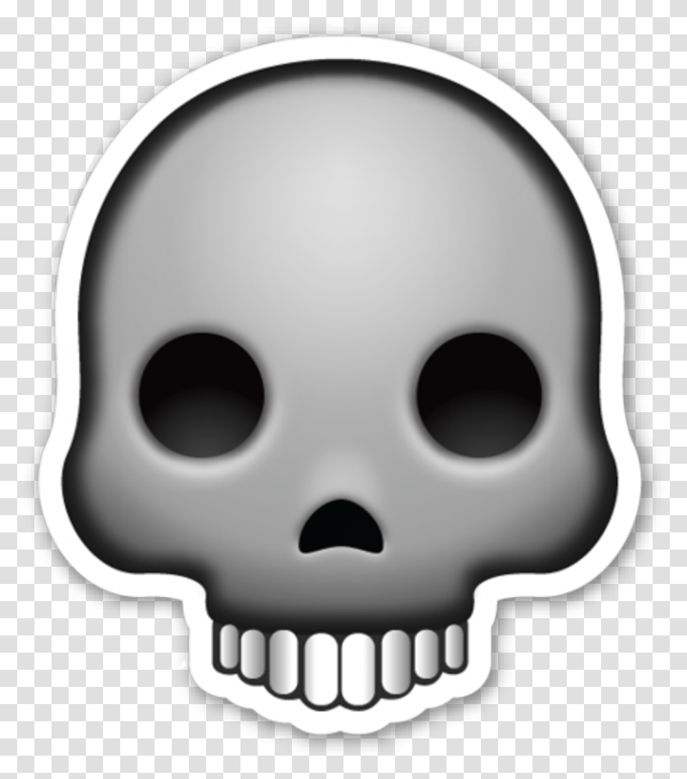 Dead Man Clipart Emoji De Calavera Iphone, Machine, Helmet, Apparel Transparent Png