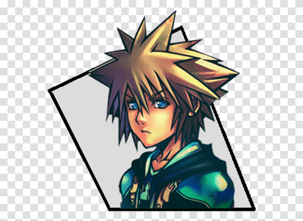 Dead Rising 2 Kingdom Hearts Profile, Comics, Book, Manga, Person Transparent Png