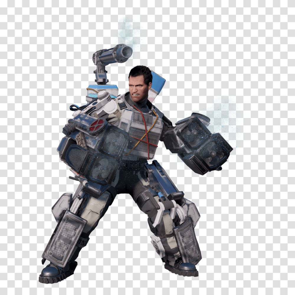 Dead Rising Exo Suit Dead Rising 4 Combo Weapons, Toy, Person, Human, Machine Transparent Png
