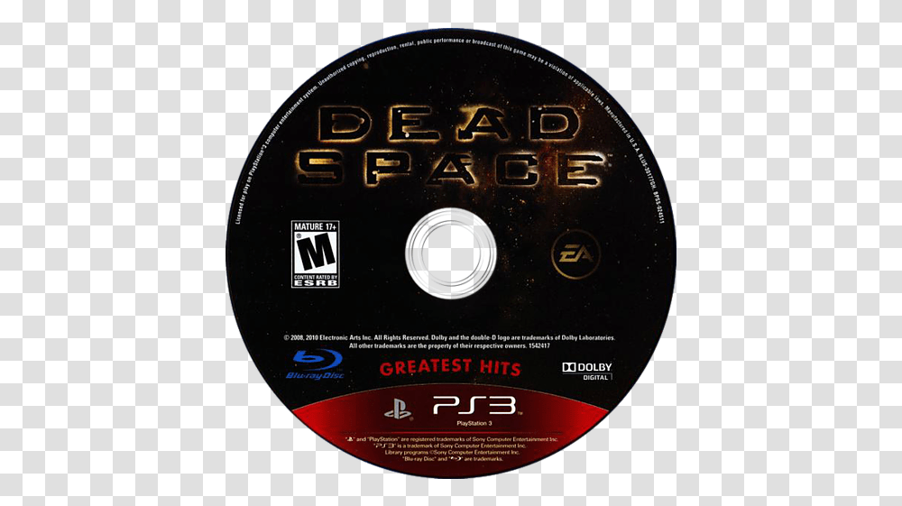 Dead Space Cover, Disk, Dvd, Camera, Electronics Transparent Png