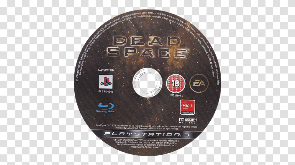 Dead Space Dead Space Cover, Disk, Dvd, Wristwatch Transparent Png
