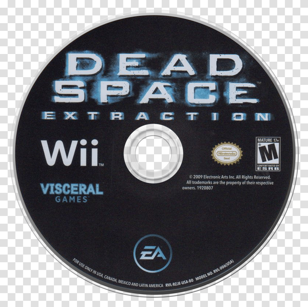 Dead Space Extraction Details Launchbox Games Database Optical Disc, Disk, Dvd, Wristwatch Transparent Png
