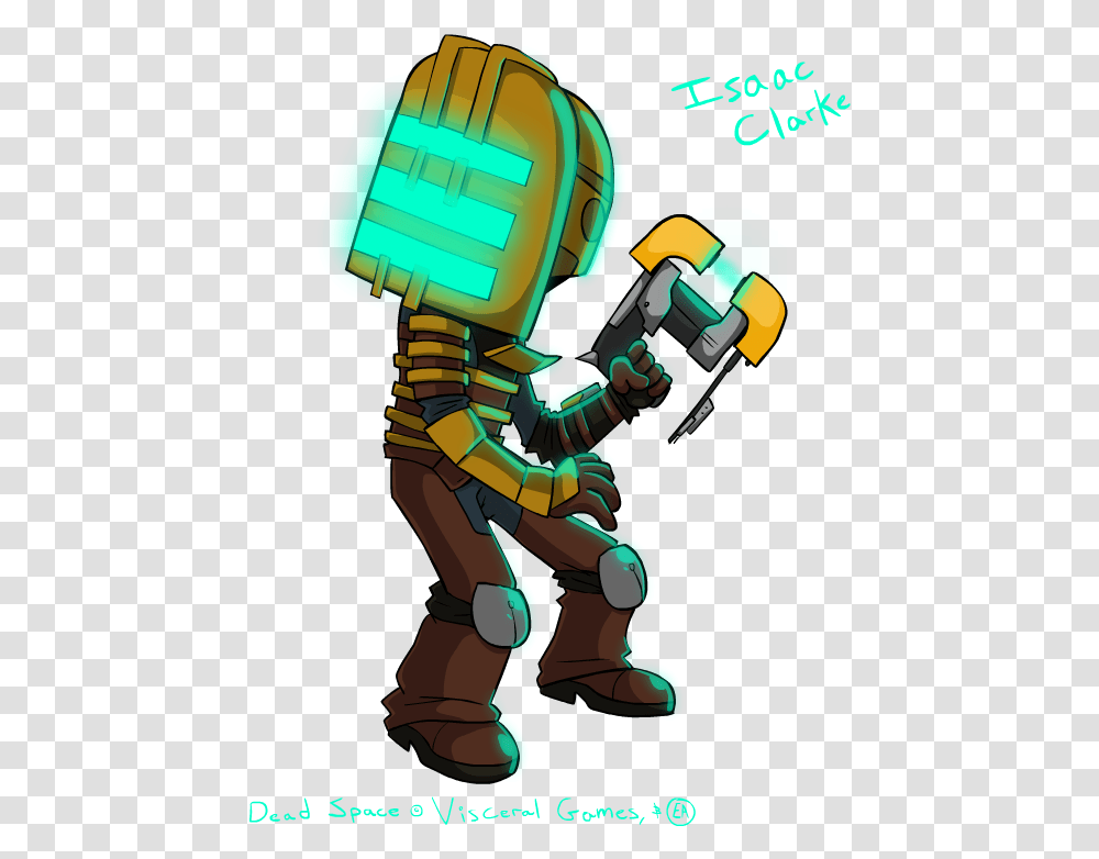 Dead Space Isaac Chibi Dead Space Isaac Clarke Art, Robot, Costume, Person, Human Transparent Png