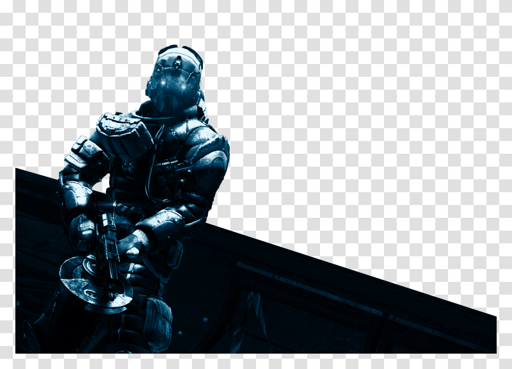 Dead Space Review Engineering Violence Polygon, Person, Human, Helmet Transparent Png