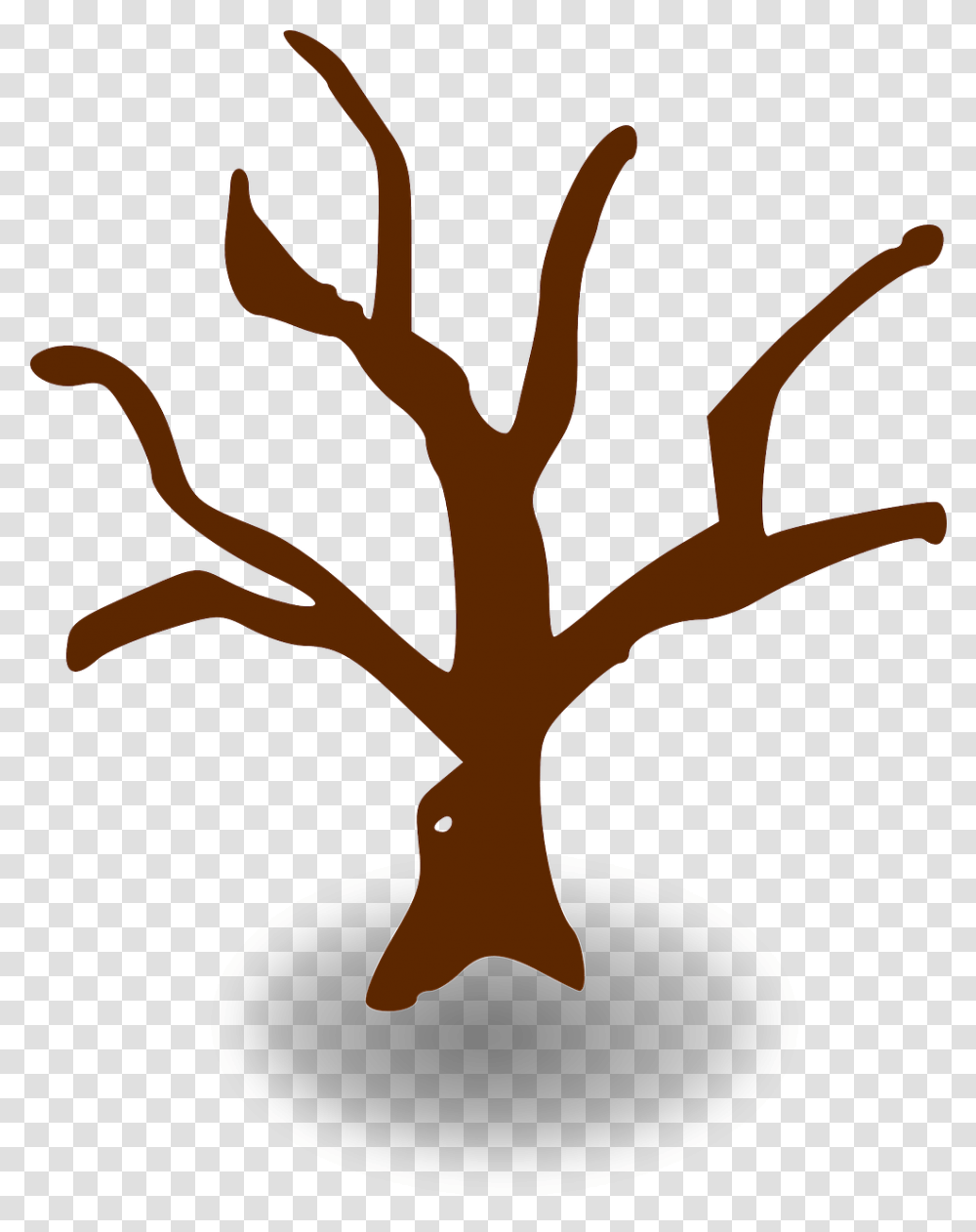 Dead Tree Cartoon Vector Clip Art Clip Art Tree Branches, Slingshot, Antelope, Wildlife, Mammal Transparent Png