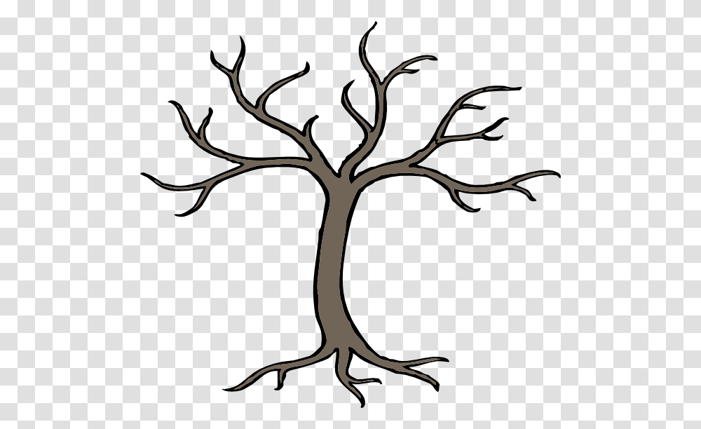 Dead Tree Clip Art, Plant, Root, Wood, Antelope Transparent Png