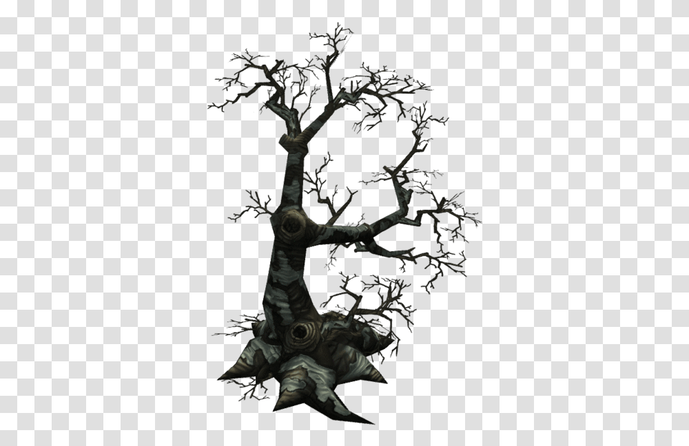 Dead Tree Silhouette, Plant, Person, Nature, Outdoors Transparent Png