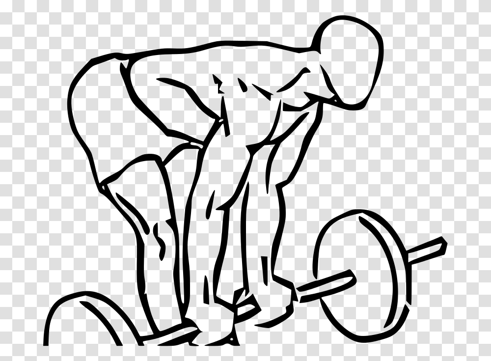 Deadlift Bicep Curl With Deadlift, Gray, World Of Warcraft Transparent Png