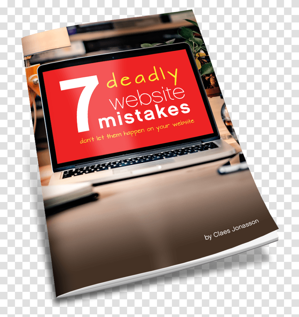 Deadly Website Mistakes Flat Panel Display, Laptop, Pc, Computer, Electronics Transparent Png
