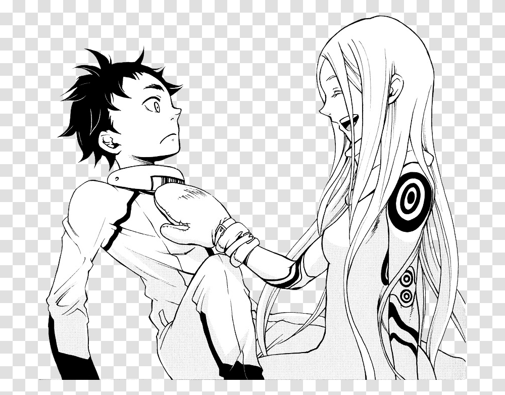 Deadman Wonderland Ganta And Shiro Does Ganta Love Shiro, Manga, Comics, Book, Person Transparent Png