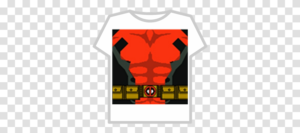 Deadpool Abs Logo Roblox T Shirt Roblox Nike, Pac Man Transparent Png