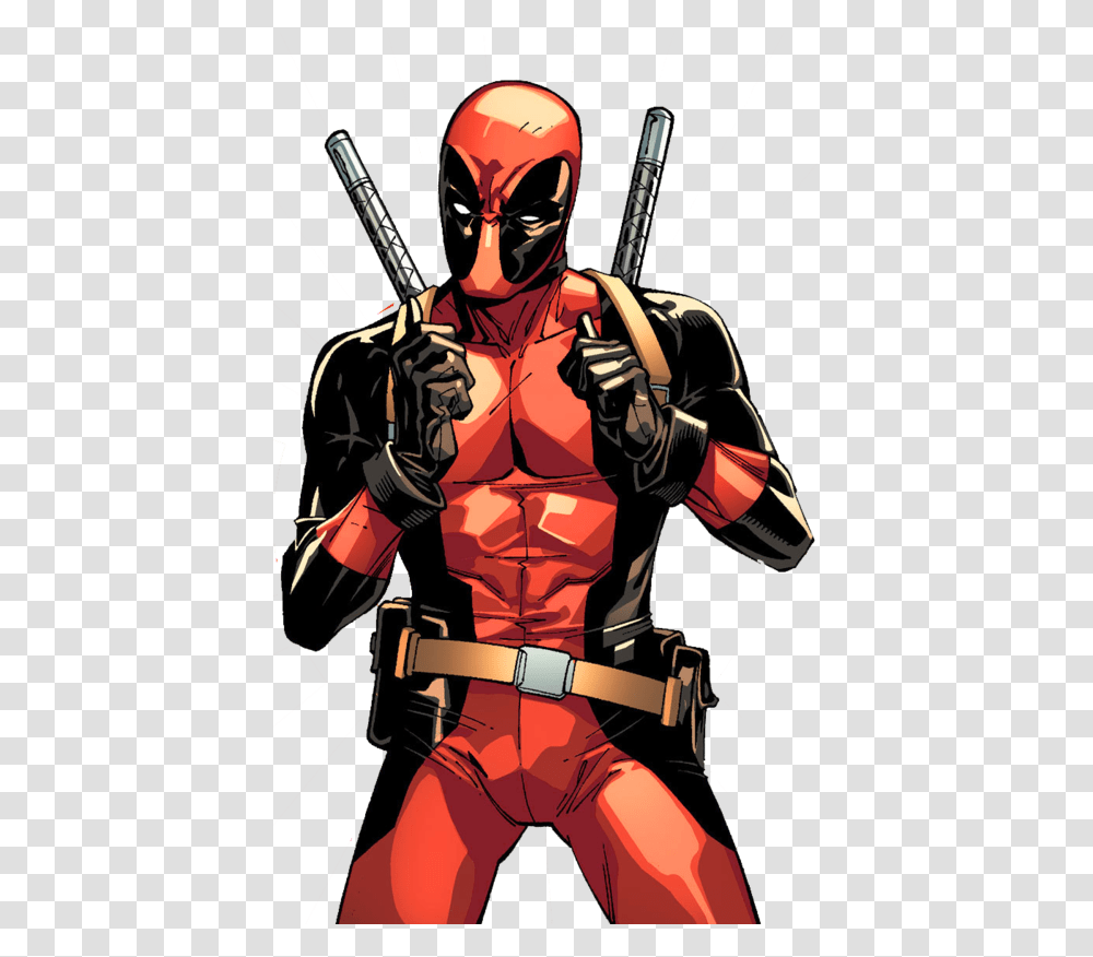 Deadpool And Marvel Image Deadpool, Helmet, Apparel, Person Transparent Png