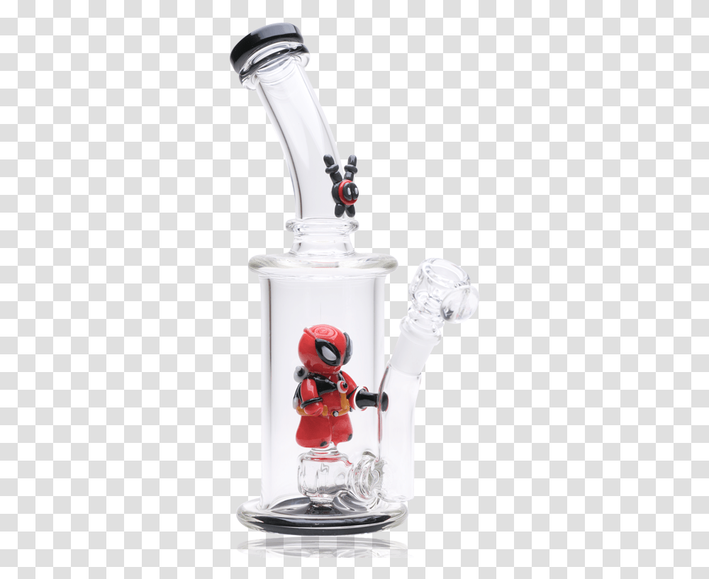 Deadpool Bong, Robot, Cylinder, Glass Transparent Png
