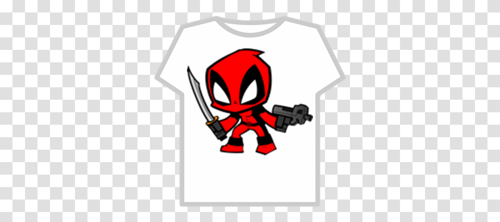 Deadpool Chibi Roblox Deadpool Fortnite Coloring Pages, Clothing, Apparel, First Aid, Sleeve Transparent Png