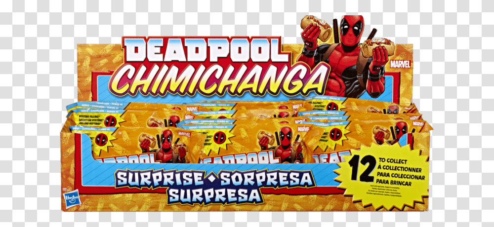 Deadpool Chimichanga Surprise Deadpool Chimichanga Surprise Figures, Person, Crowd, Game, Super Mario Transparent Png