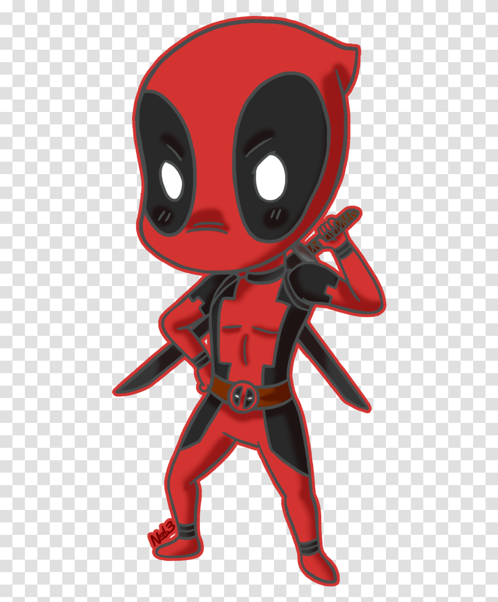 Deadpool Clipart Cute Funko, Toy, Robot, Costume Transparent Png