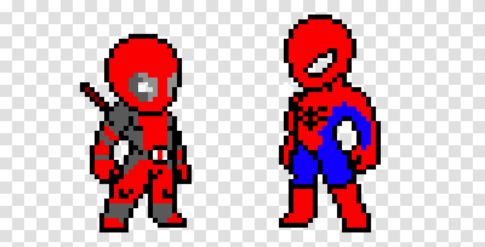 Deadpool Clipart Spiderman, Pac Man, Super Mario Transparent Png