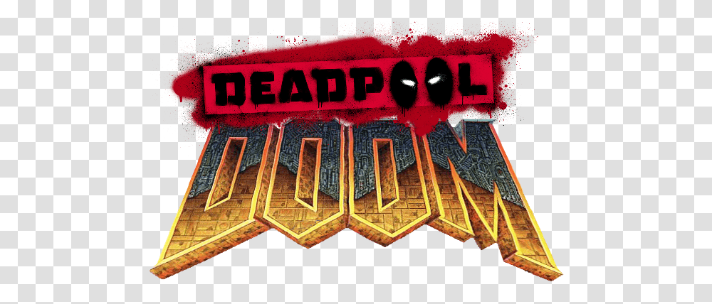 Deadpool Doom Mod Alpha, Alphabet, Poster, Advertisement Transparent Png