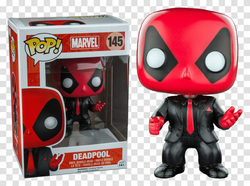 Deadpool Dressed To Kill Pop, Toy, Robot Transparent Png