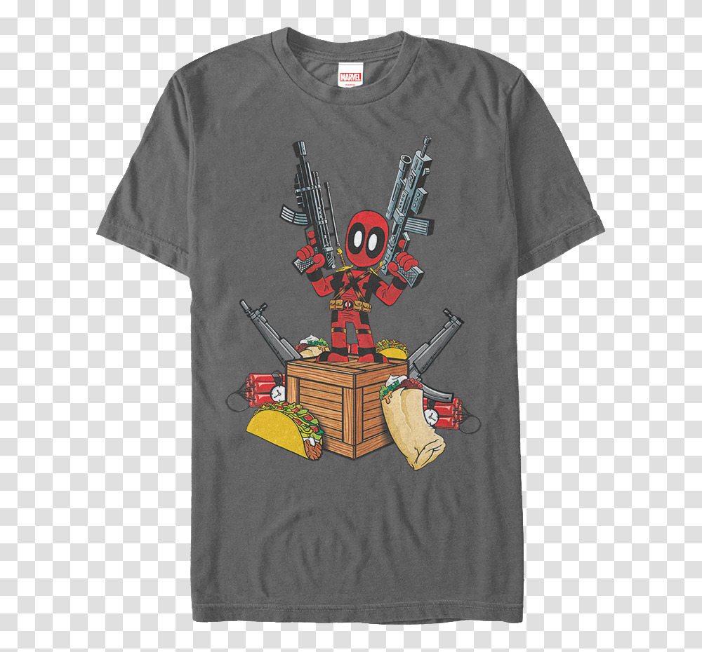 Deadpool Fundamentals T Shirt T Shirt, Apparel, T-Shirt, Sleeve Transparent Png
