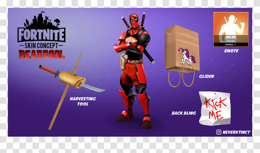 Deadpool Game Logo, Costume, Person, Human, Overwatch Transparent Png