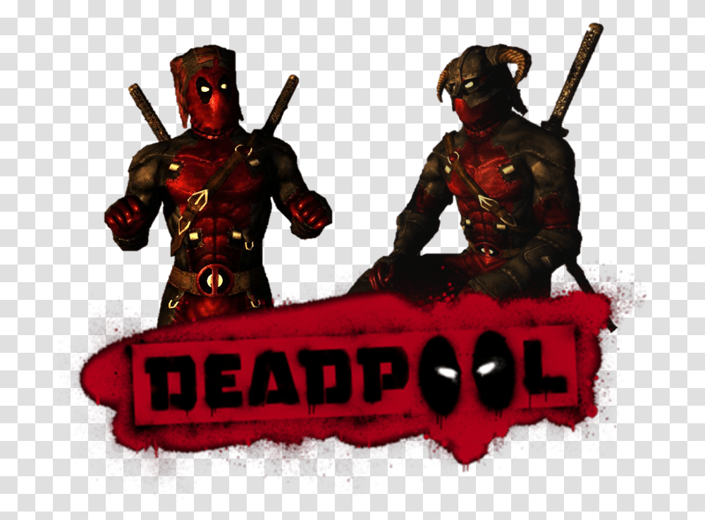 Deadpool Game Logo, Person, People, Quake Transparent Png