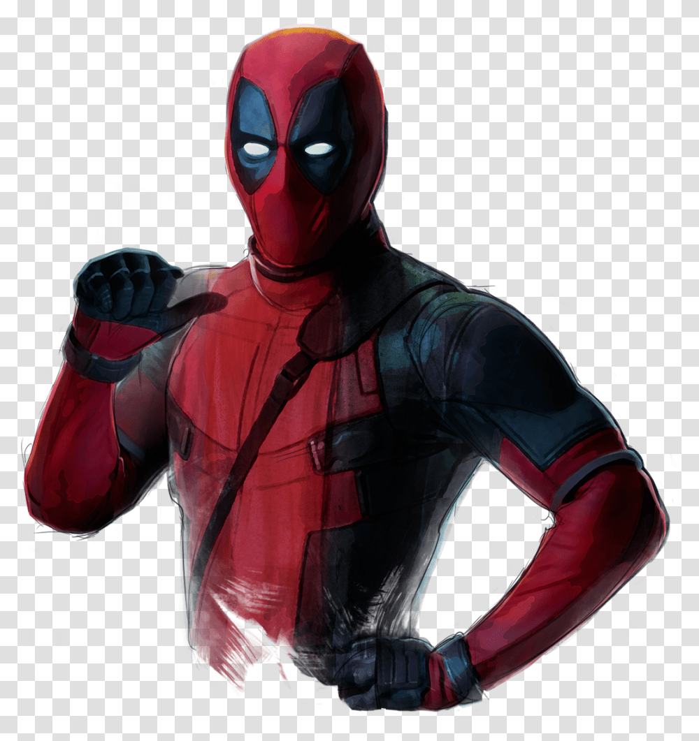 Deadpool Icon Size Deadpool, Helmet, Apparel, Person Transparent Png