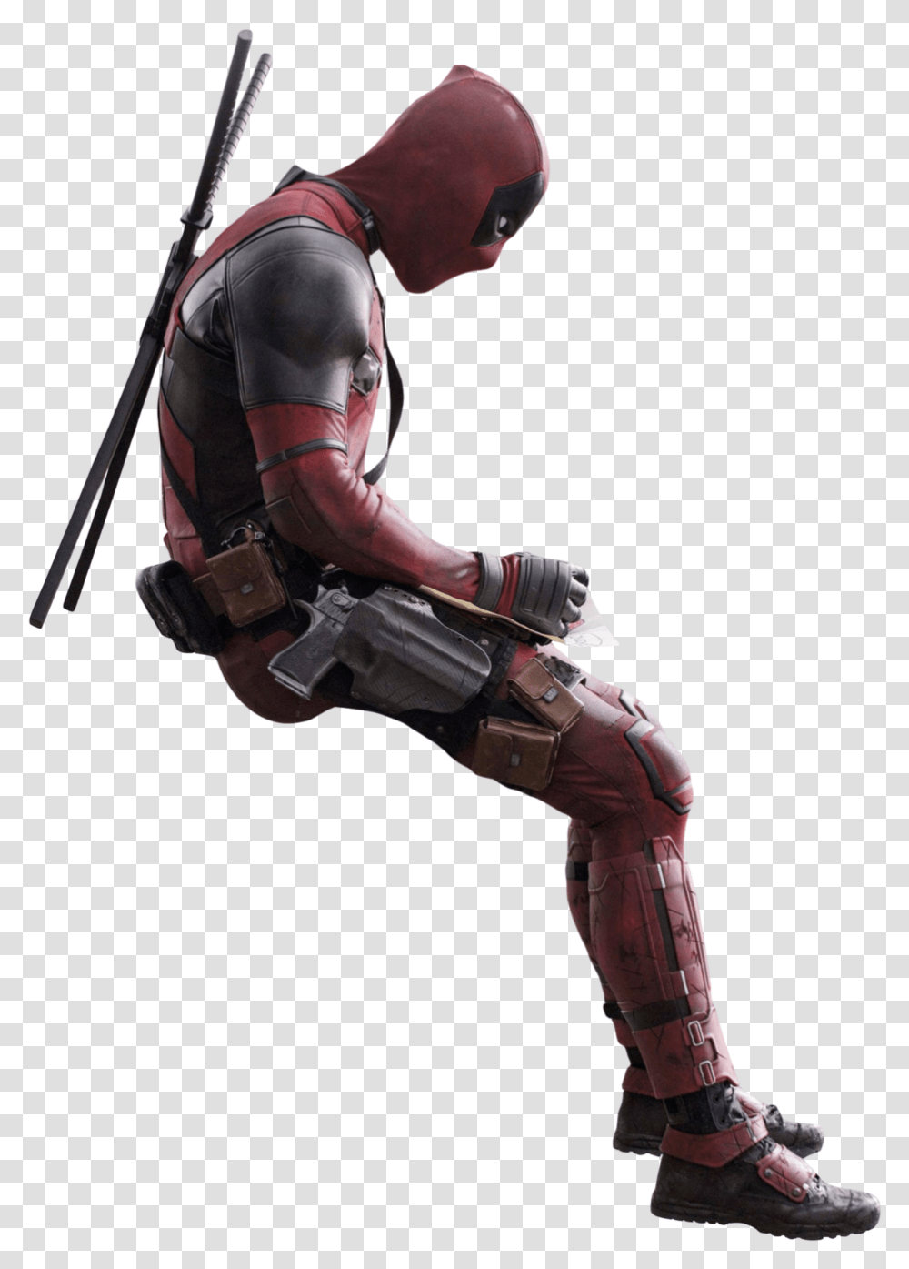 Deadpool Image Deadpool, Person, Human, Weapon, Weaponry Transparent Png
