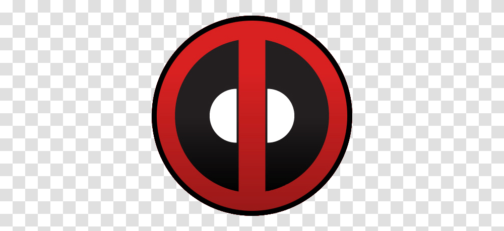 Deadpool Logo Icon Circle, Symbol, Sign, Trademark, Text Transparent Png