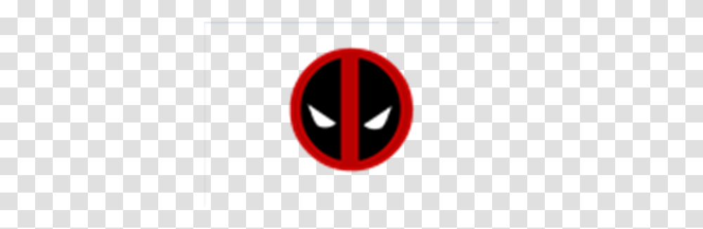Deadpool Logo Roblox Deadpool, Symbol, Sign, Road Sign Transparent Png