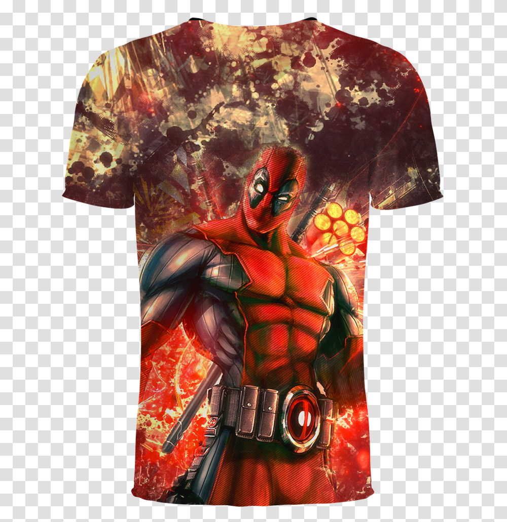Deadpool Movie 3d T Shirt, Apparel, Robe, Fashion Transparent Png