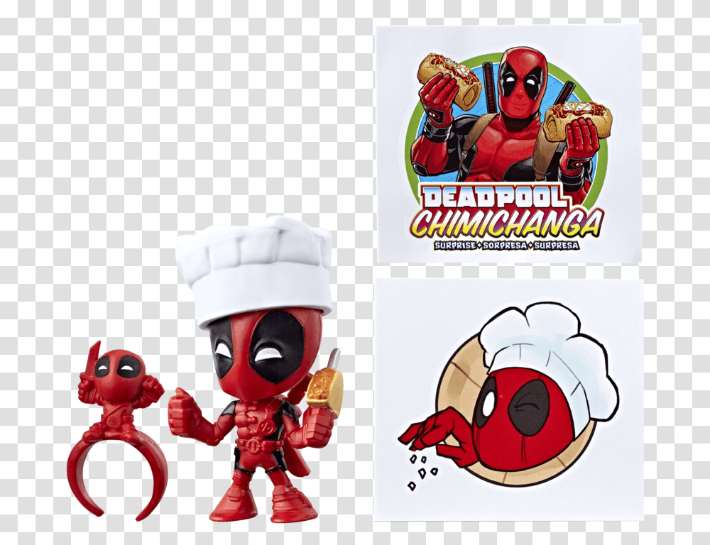 Deadpool Mystery Chimichanga, Person, Human, Super Mario, Chef Transparent Png