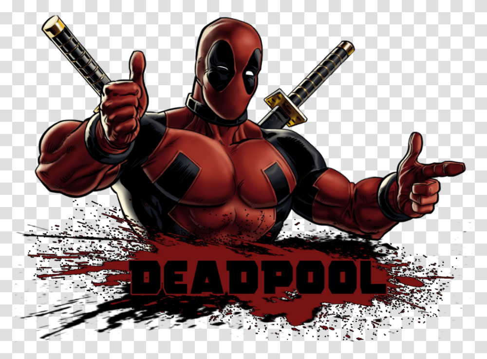 Deadpool, Ninja, Person, Human, Sunglasses Transparent Png